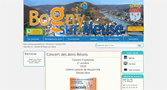 Desktop Screenshot of bognysurmeuse.fr